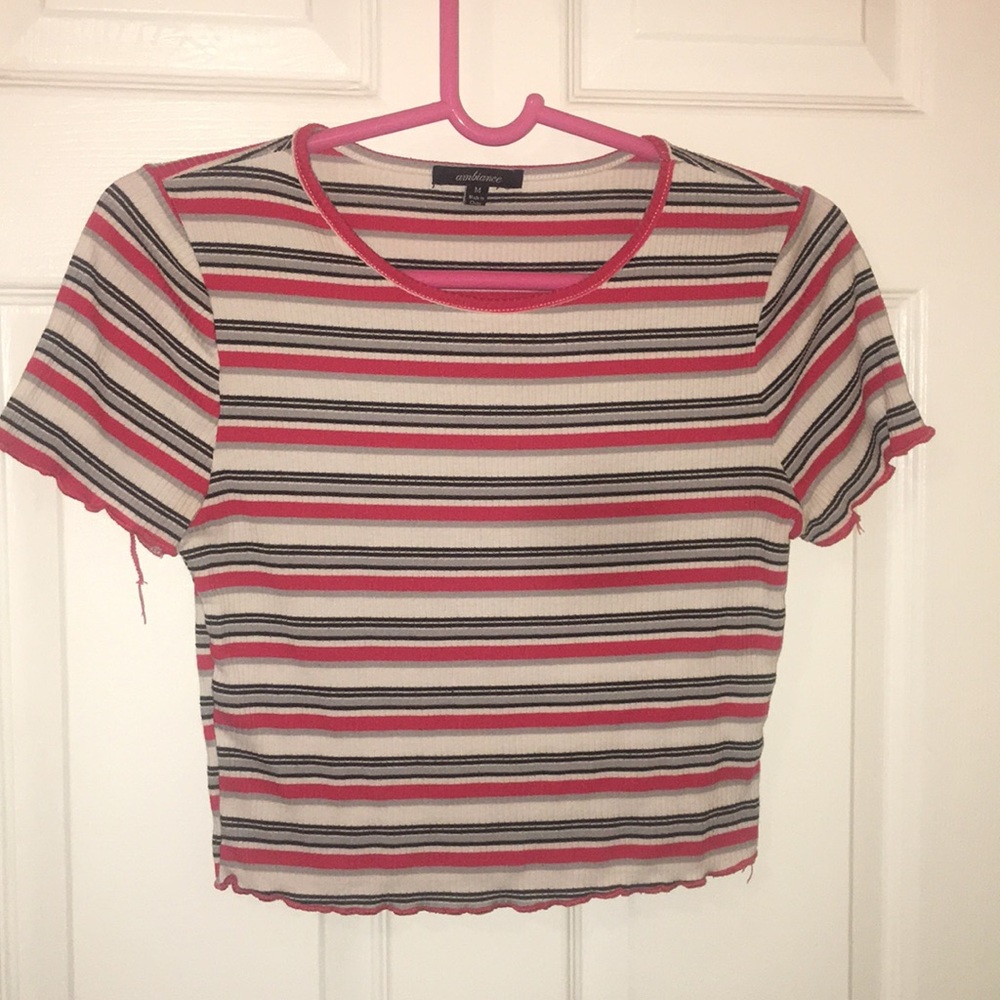 Striped croptop